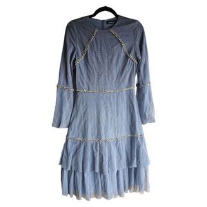 JAPAJO COPENHAGEN Tiered Ruffle Dress - Size 4